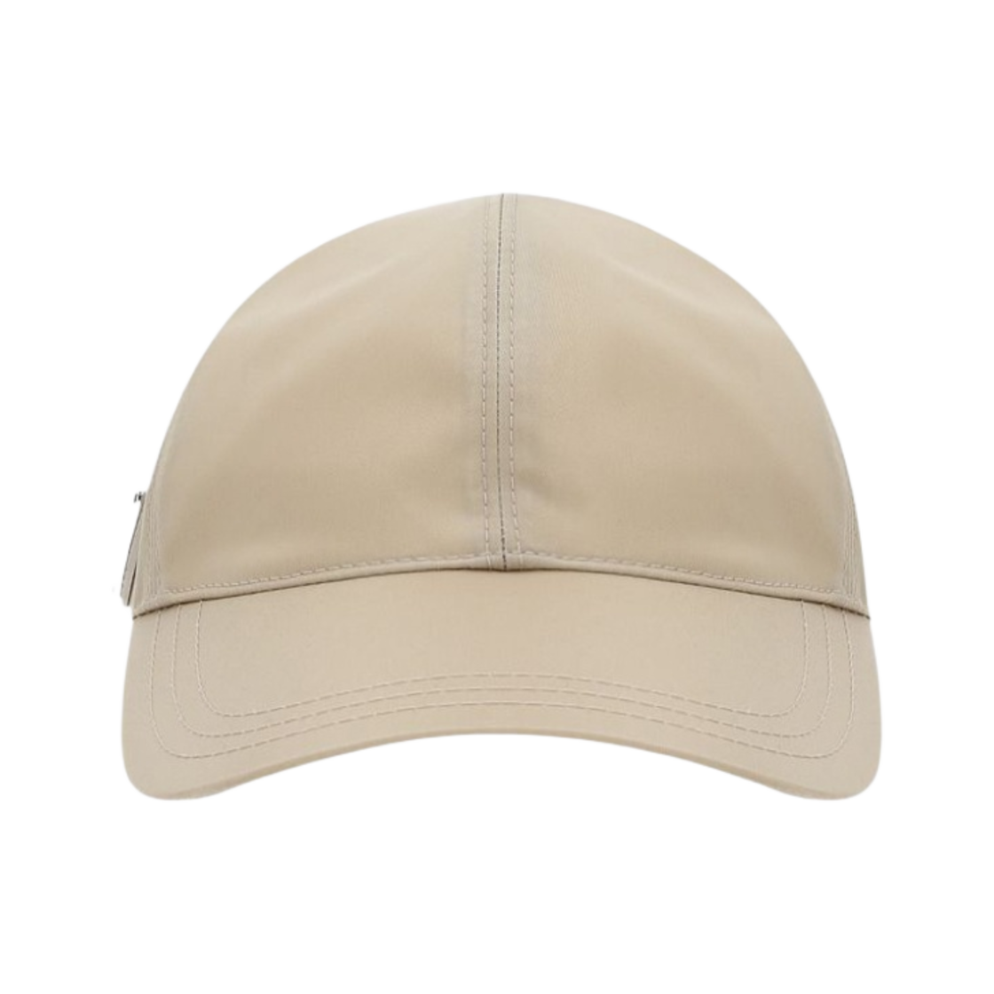 2HC274-2DMI-F0F24 Prada Re-Nylon Baseball Cap Desert Beige - 대표 이미지 #1
