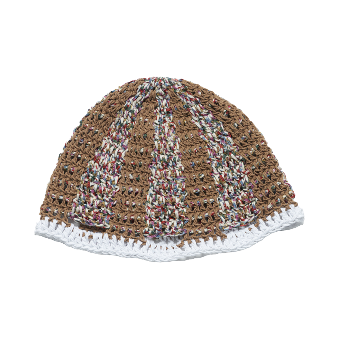 MSBK25SS35MB Misu A Barbe Moss Beanie Multi Brown