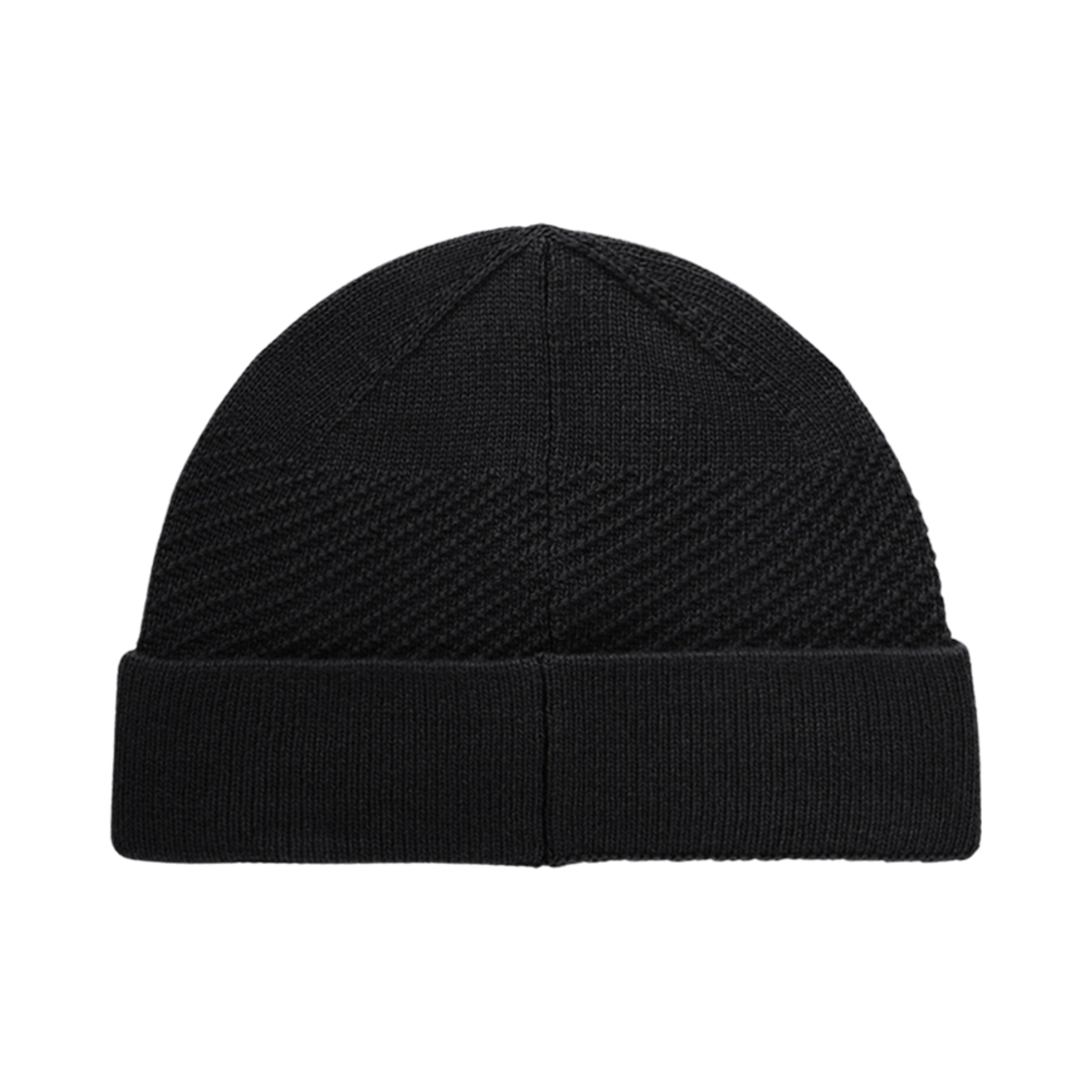 스톤 아일랜드 N07B5 RWS 질롱 울 비니 위드 로고 패치 블랙 - 24FW(Stone Island N07B5 RWS Geelong Wool Beanie with Logo Patch Black - 24FW) - 2