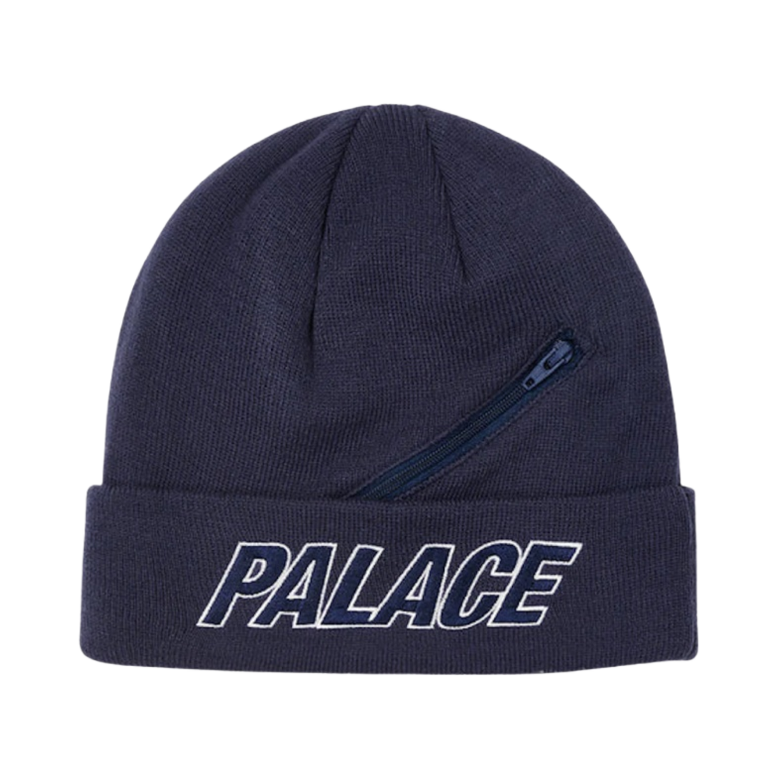 팔라스 집 포켓 비니 네이비 - 22SS(Palace Zip Pocket Beanie Navy - 22SS) - 1