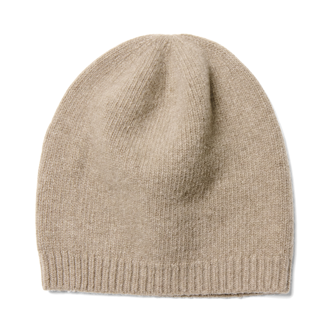 고엔제이 울 캐시미어 블렌드 니트 비니 베이지(GOEN.J Wool Cashmere Blend Knit Beanie Beige) - 1