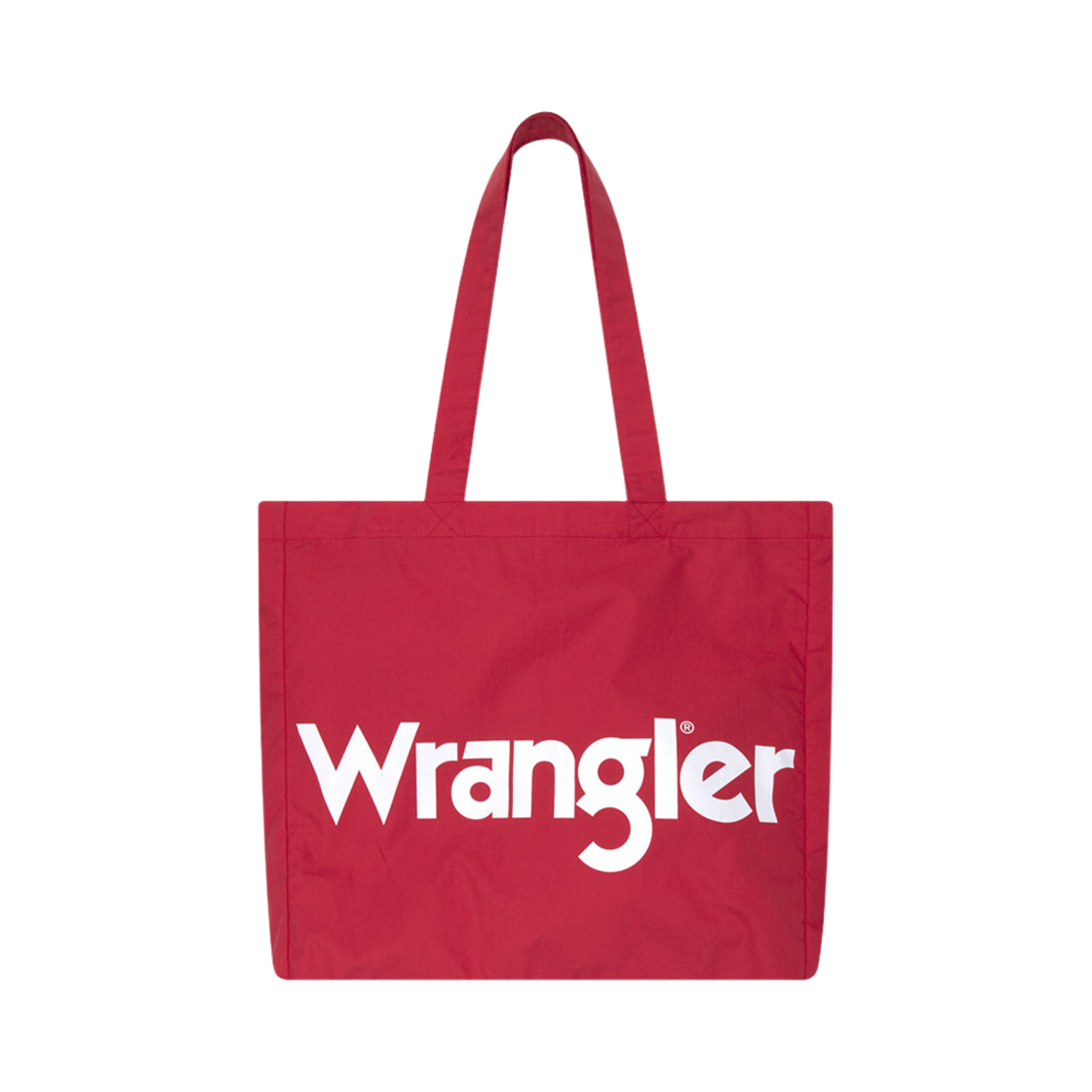 랭글러 라이트 카벨로고 컬러 에코백 레드(Wrangler Light Kabel Logo Color Eco Bag Red)