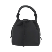 Ganni Tech Pouch Tote Bag Black
