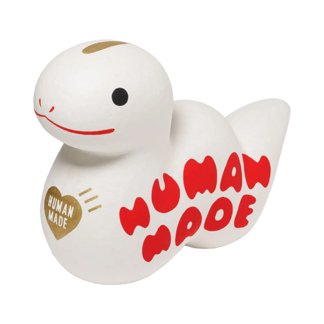 HM29GD091 Human Made Snake Hariko Figure Large White