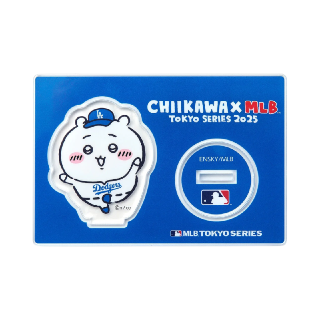 치이카와 x MLB 도쿄 시리즈 아크릴 스탠드 치이카와 LA 다저스(Chiikawa x MLB Tokyo Series Acrylic Stand Chiikawa LA Dodgers) - 2