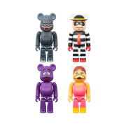 Bearbrick Godzilla vs McDonald's 150% (Set of 4)