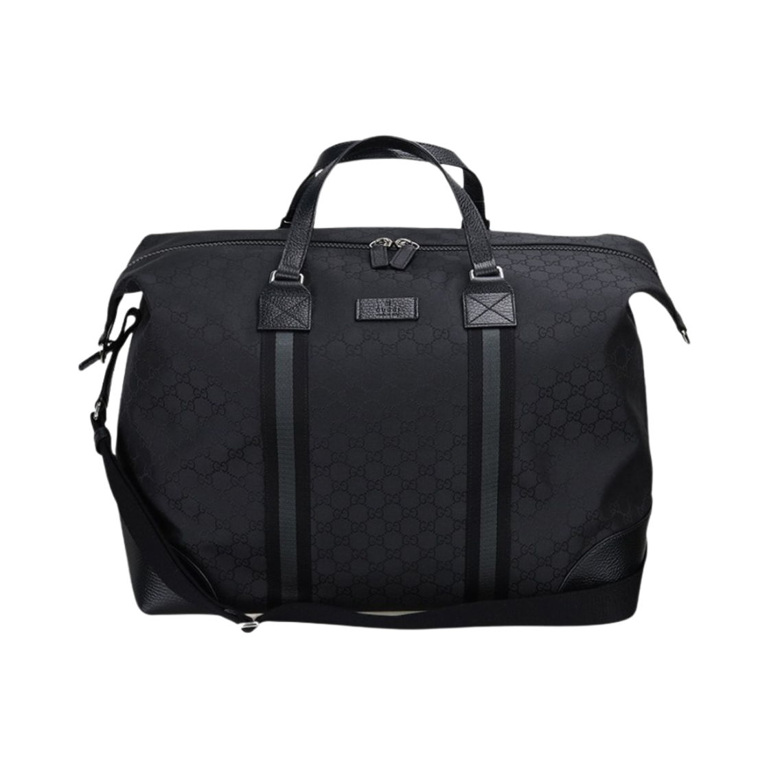 구찌 GG 구찌시마 라지 더플백 블랙