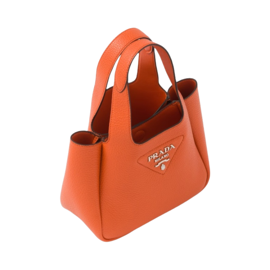 프라다 레더 핸드백 파파야(Prada Leather Handbag Papaya) - 2