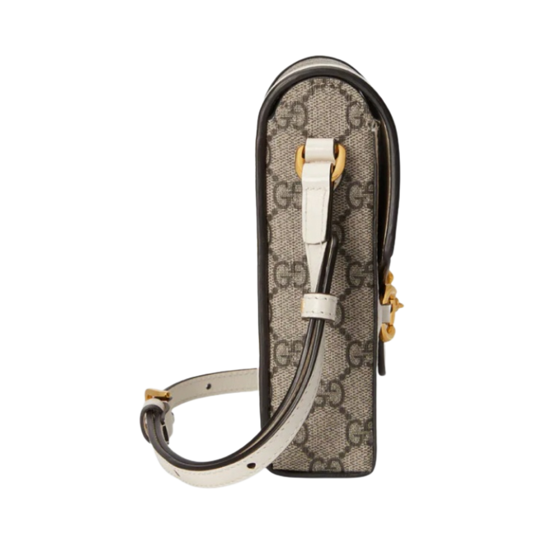 구찌 홀스빗 1955 미니백 베이지 에보니(Gucci Horsebit 1955 Mini Bag Beige Ebony) - 2