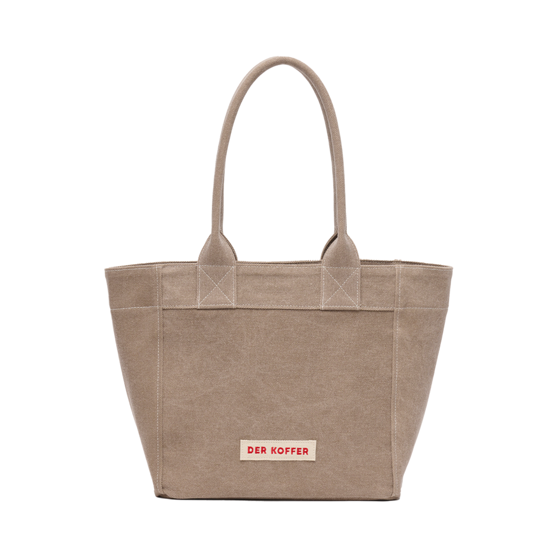 2512071005 Der Koffer Shopper Vintage Medium Brown