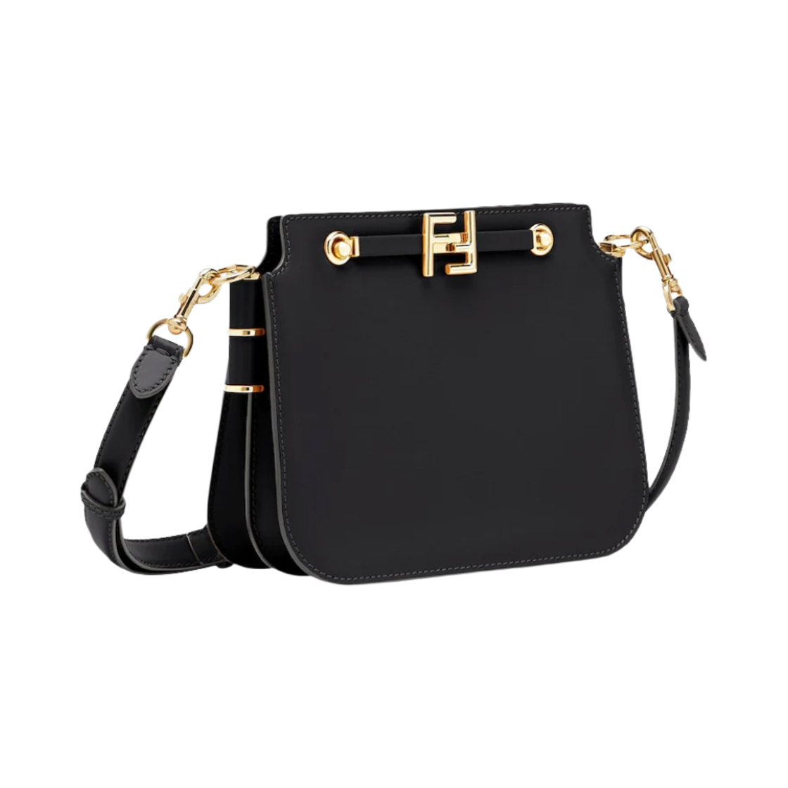 펜디 레더 터치백 블랙(Fendi Leather Touch Bag Black) - 2