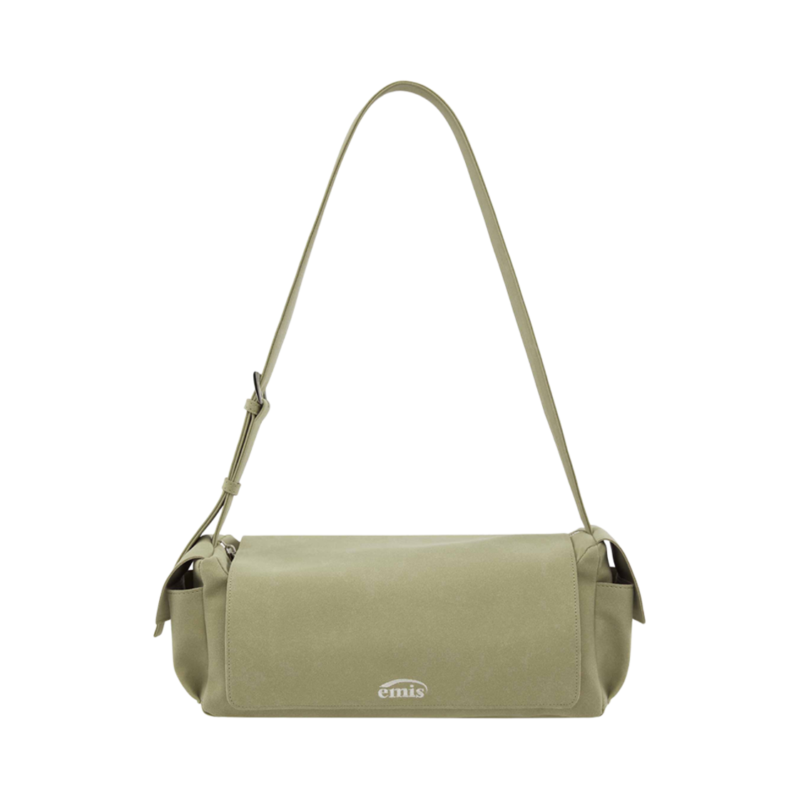 이미스 스웨이드 숄더백 베이지(Emis Suede Shoulder Bag Beige) - 1