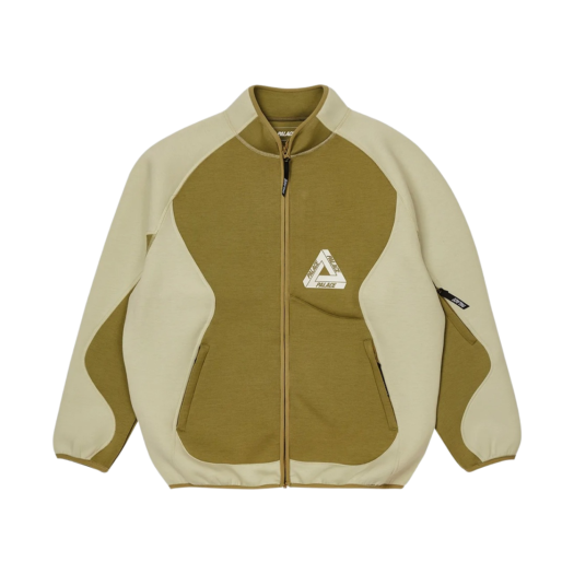 Palace Performance Zip Funnel Green - 22FW
