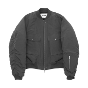 Haleine Cargo Pocket Bomber Jacket Grey (VJ320)