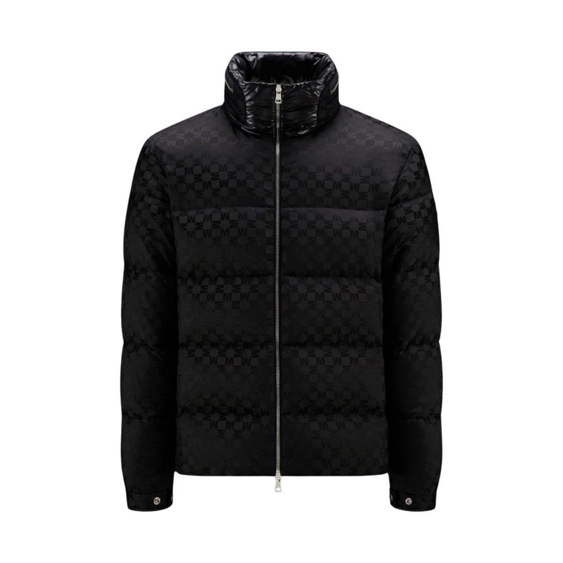 H2-091-1A00206-596C0-999 Moncler Nijima Patch Monogram Padded Jacket Black - 22FW