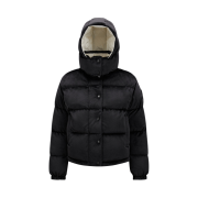 (W) Moncler Daos Chenille Down Jacket Black - 23FW