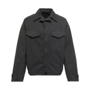 Lemaire Cotton Canvas Field Overshirt Asphalt