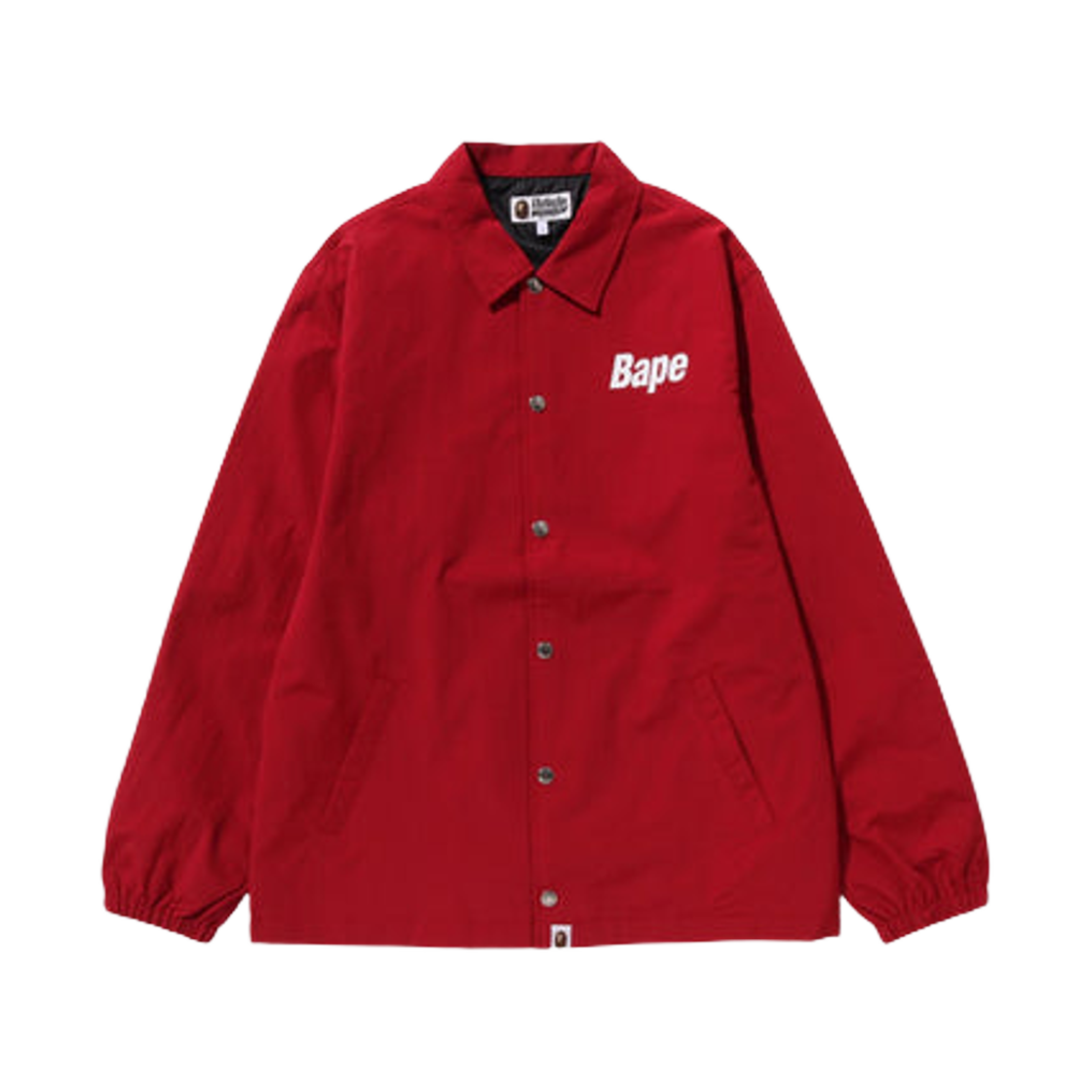 베이프 로고 코치 자켓 레드 - 온라인 한정(BAPE Logo Coach Jacket Red - Online Exclusive) - 1