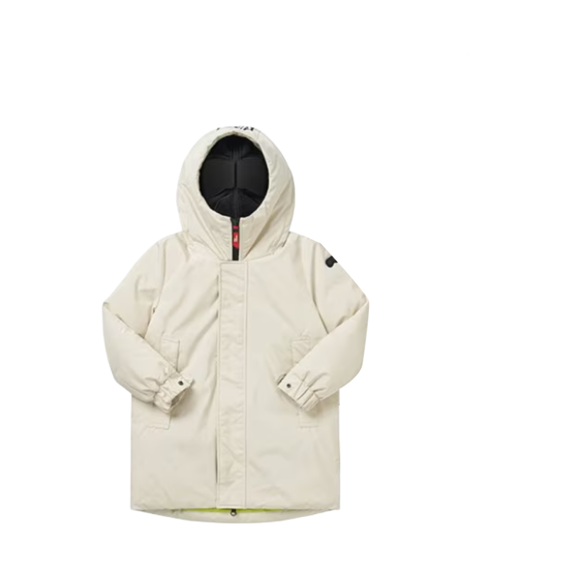(키즈) AI 라이더스 더블 후드 고글 코트 샴피뇽((Kids) AI Riders Double Hoodie Goggle Coat Champignon)