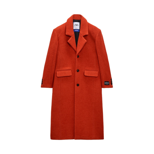 ADER ERROR × ZARA Over Size Wool Coat Ader Error x Zara wool blend oversized patchwork coat | eBay