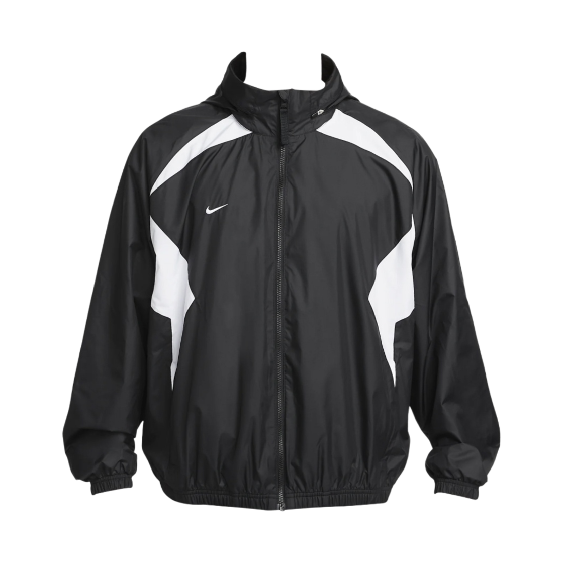 나이키 리펠 라이트웨이트 사커 자켓 블랙 화이트 - 아시아