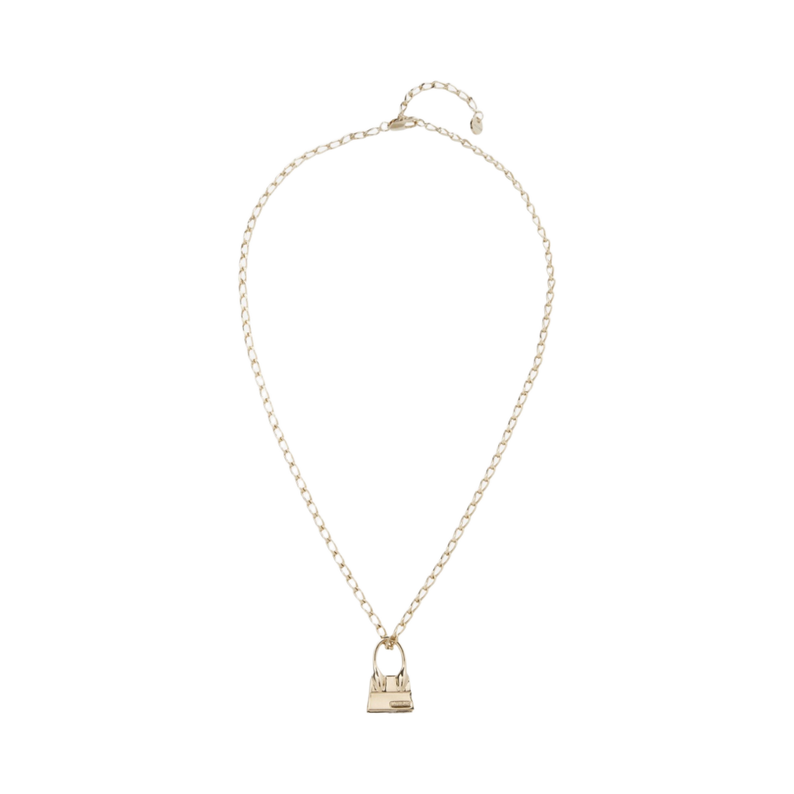 자크뮈스 르 꼴리에 치키토 참 체인 네클리스 라이트 골드(Jacquemus Le Collier Chiquito Charm Chain Necklace Light Gold)