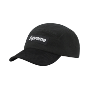Supreme Suede Visor Camp Cap Black - 23SS