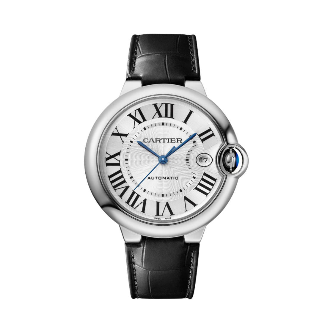까르띠에 발롱 블루 드 워치 40mm 오토매틱 스틸 레더(Cartier Ballon Bleu de Watch 40mm Automatic Steel Leather)