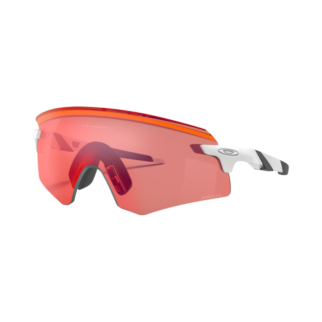 OO9472F-0239 Oakley Encoder Polished White Frame Prizm Field Lenses Low Bridge Fit