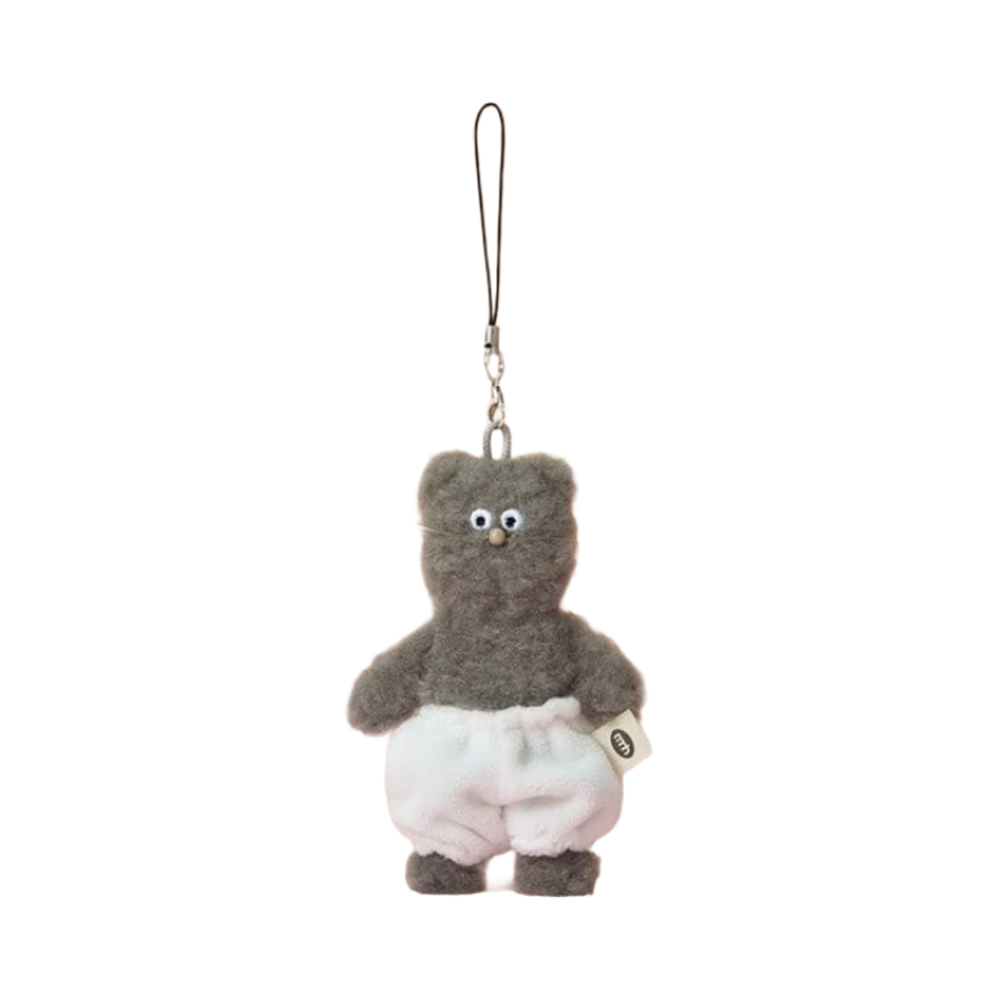 모남희 FW 블레이 플러시 모바일 키링 그레이(Monamhee FW Blay Plush Mobile Keyring Gray) - 1