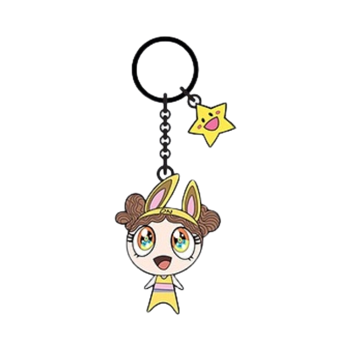 뉴진스 x 무라카미 메탈 키링 다니엘 옐로우(NewJeans x Murakami Metal Keyring Danielle Yellow)