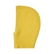 (W) Open Yy Zip Up Balaclava Yellow