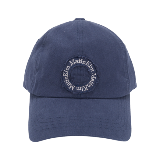 마뗑킴 마뗑 스티치 볼캡 네이비 | Matin Kim | KREAM