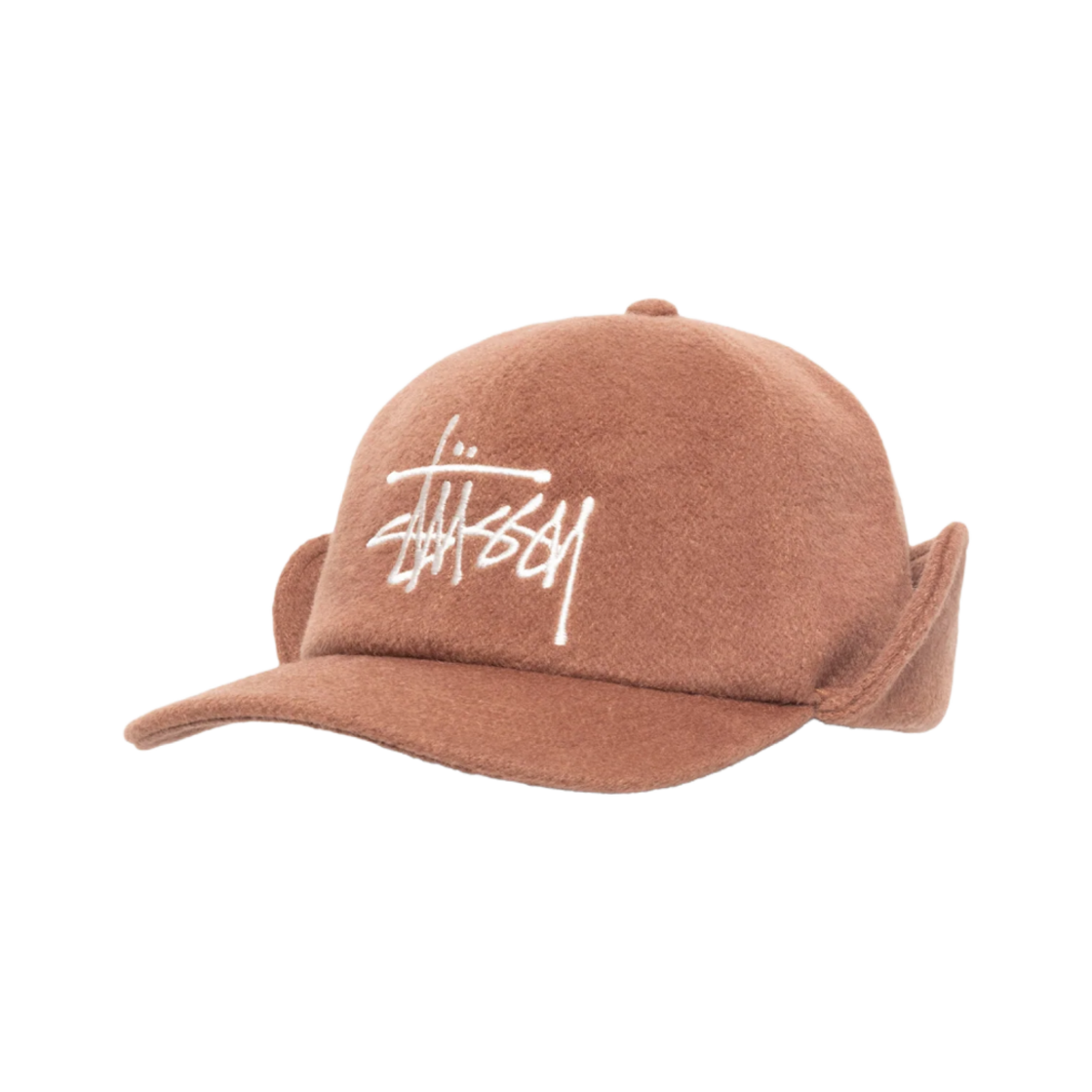 스투시 울 이어 플랩 캡 브라운(Stussy Wool Ear Flap Cap Brown) - 3