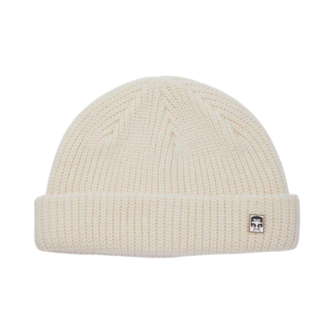 100030125 Obey Micro Beanie Unbleached