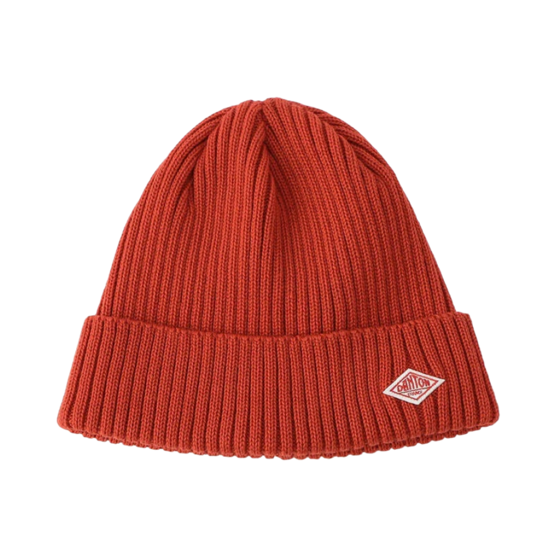 DT-H0234 Danton Wool Rib Knit Beanie Apricot