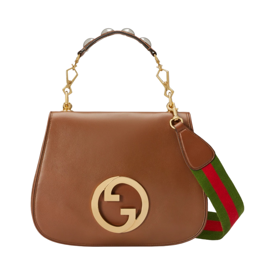 구찌 블론디 탑 핸들 백 뀌르 레더(Gucci Blondie Top Handle Bag Cuir Leather) - 1