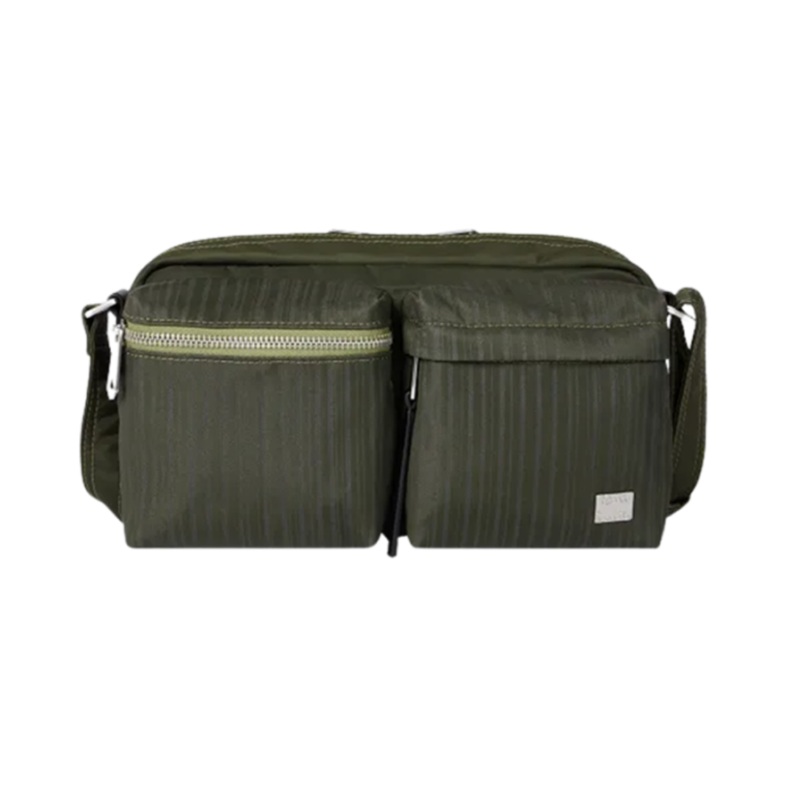 폴 스미스 레이저 스트라이프 리사이클드 나일론 크로스바디백 그린(Paul Smith Laser Stripe Recycled Nylon CrossBody Bag Green)