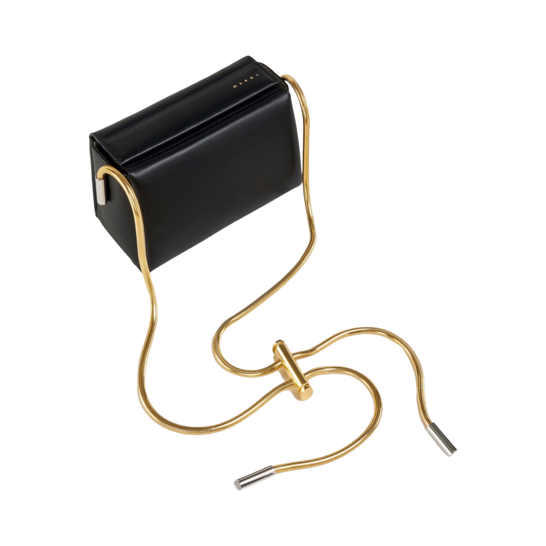 마르니 레더 토글 스몰백 블랙(Marni Leather Toggle Small Bag Black) - 4