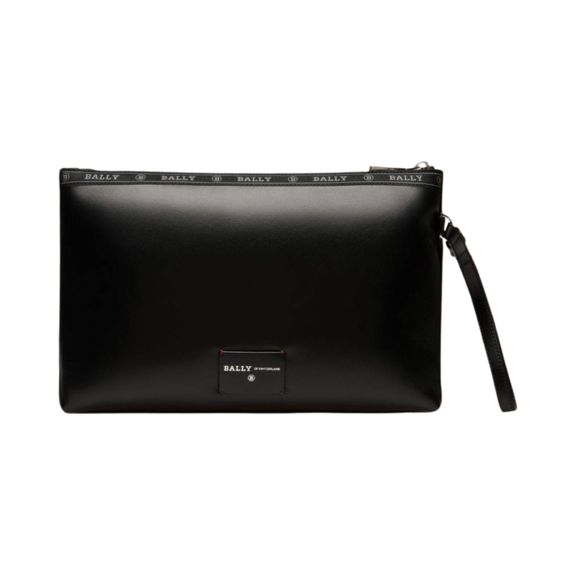 발리 하트랜드 레더 클러치백 블랙(Bally Hartland Leather Clutch Bag Black) - 2