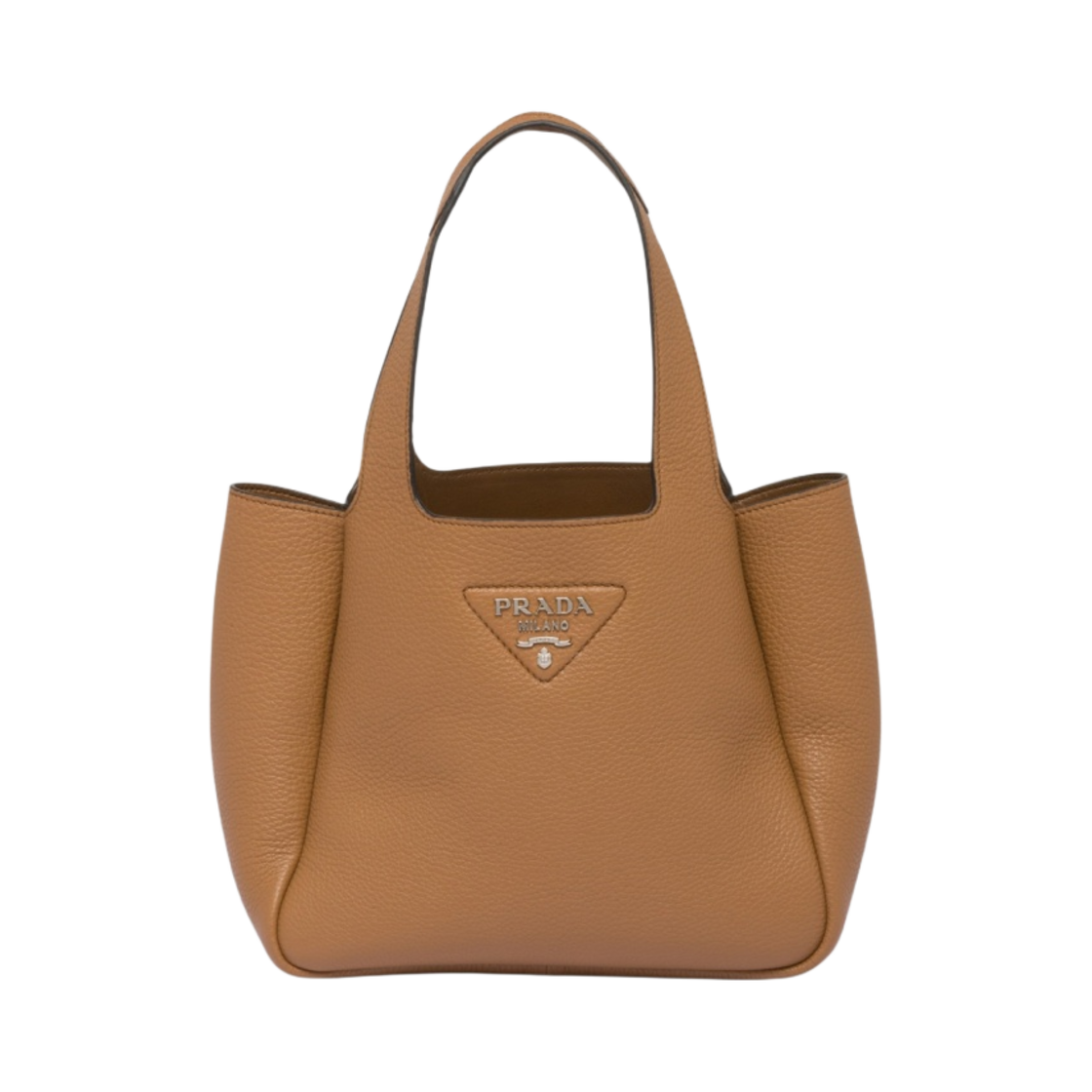 프라다 레더 토트백 카라멜(Prada Leather Tote Bag Caramel) - 1
