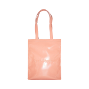 Acne Studios Logo Shoulder Tote Bag Salmon Pink