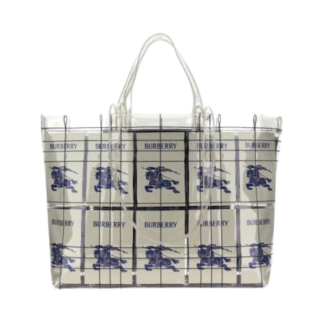 8079639 Burberry EKD Label Shopper Bag Multicolour