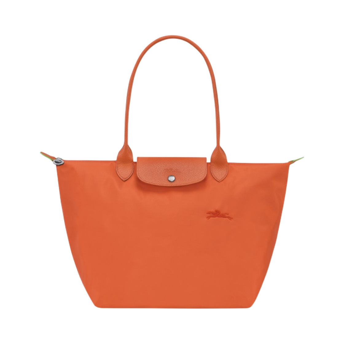 롱샴 르 플리아쥬 그린 토트백 L 캐롯(Longchamp Le Pliage Green Tote Bag L Carrot) - 1