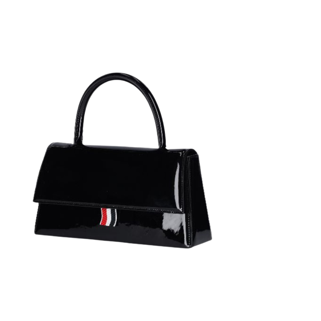 톰브라운 트라페즈 핸들 클러치 블랙(Thom Browne Trapez Handle Clutch Black) - 2