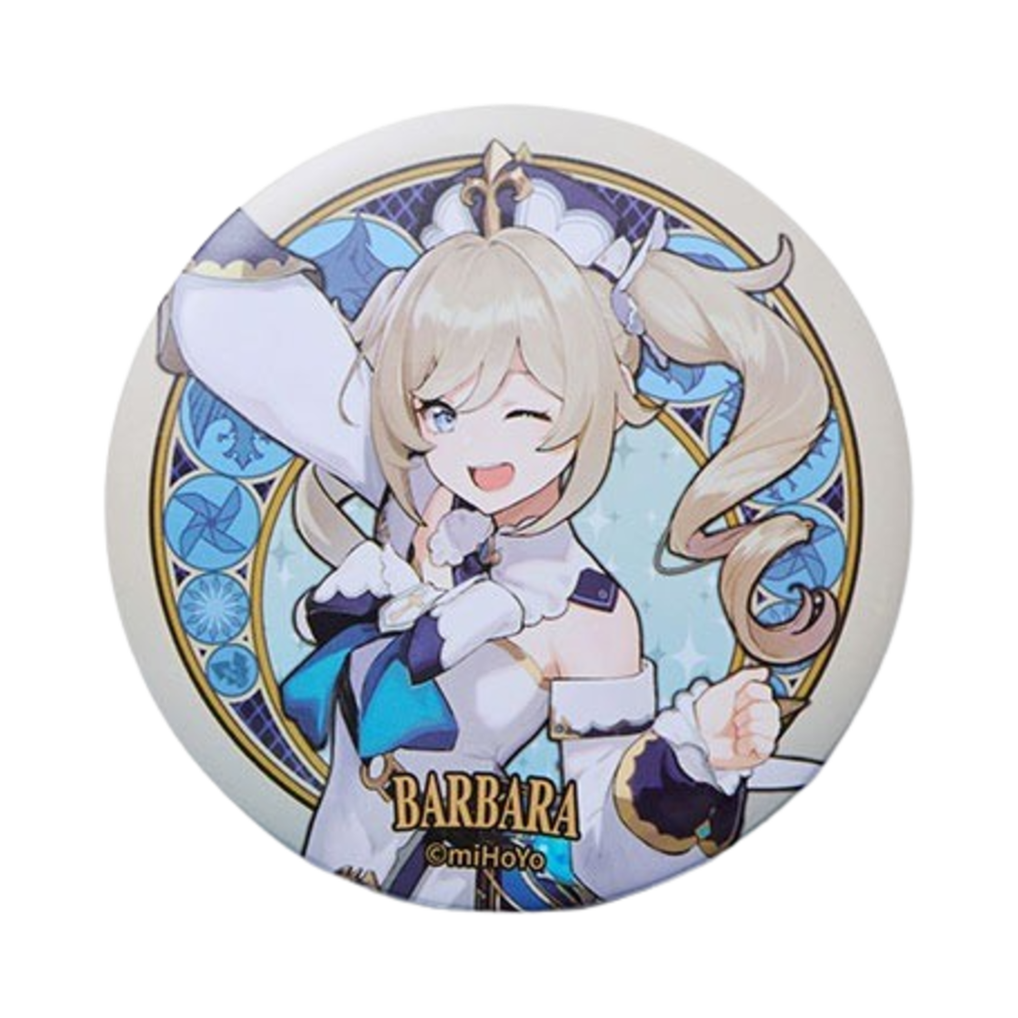 6972957482717 Genshin Badge Mondstadt Theme Barbara