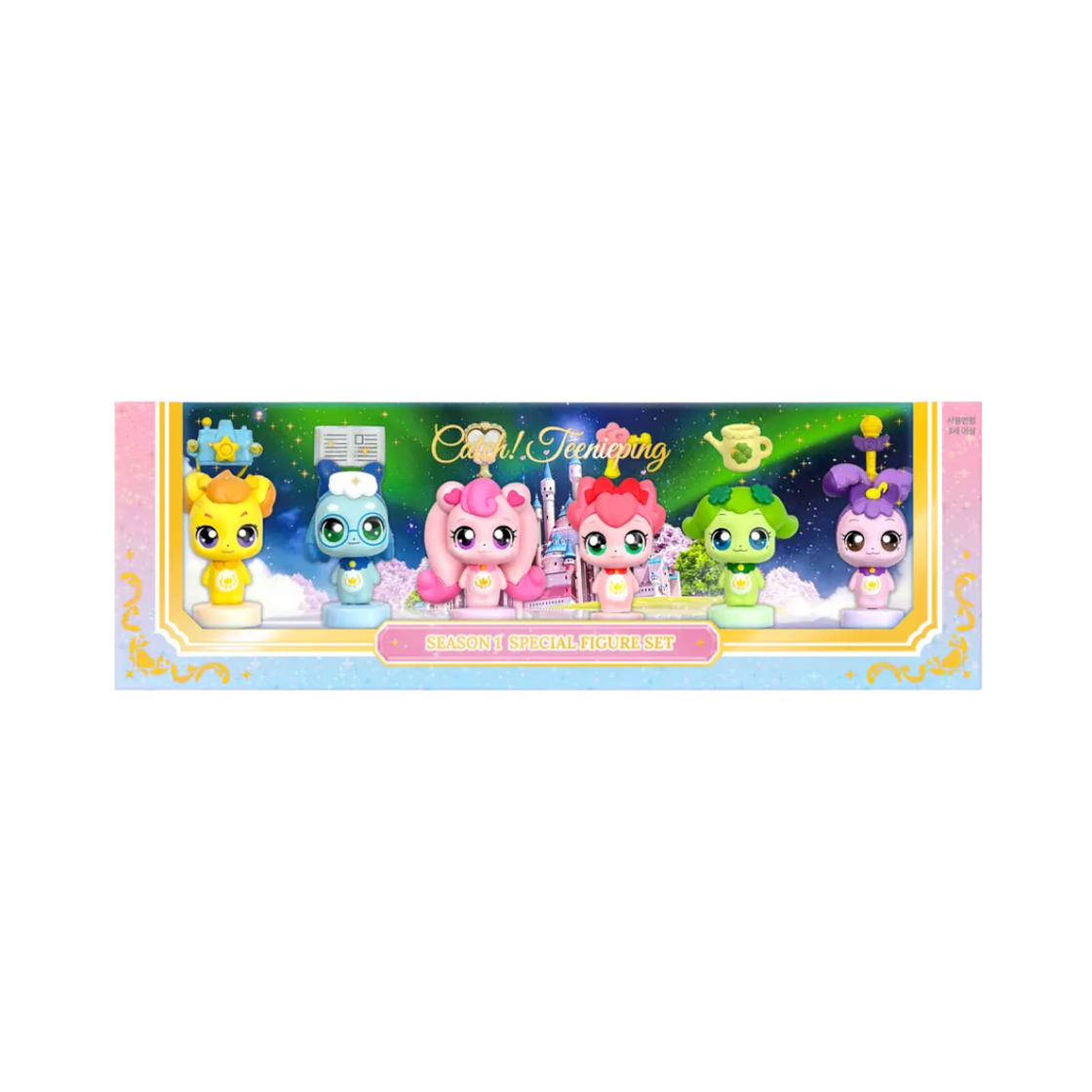 - Catch! Teenieping Season 1 Special Figure (Set of 6)