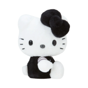 Sanrio Hello Kitty Monochrome Plush Toy Black