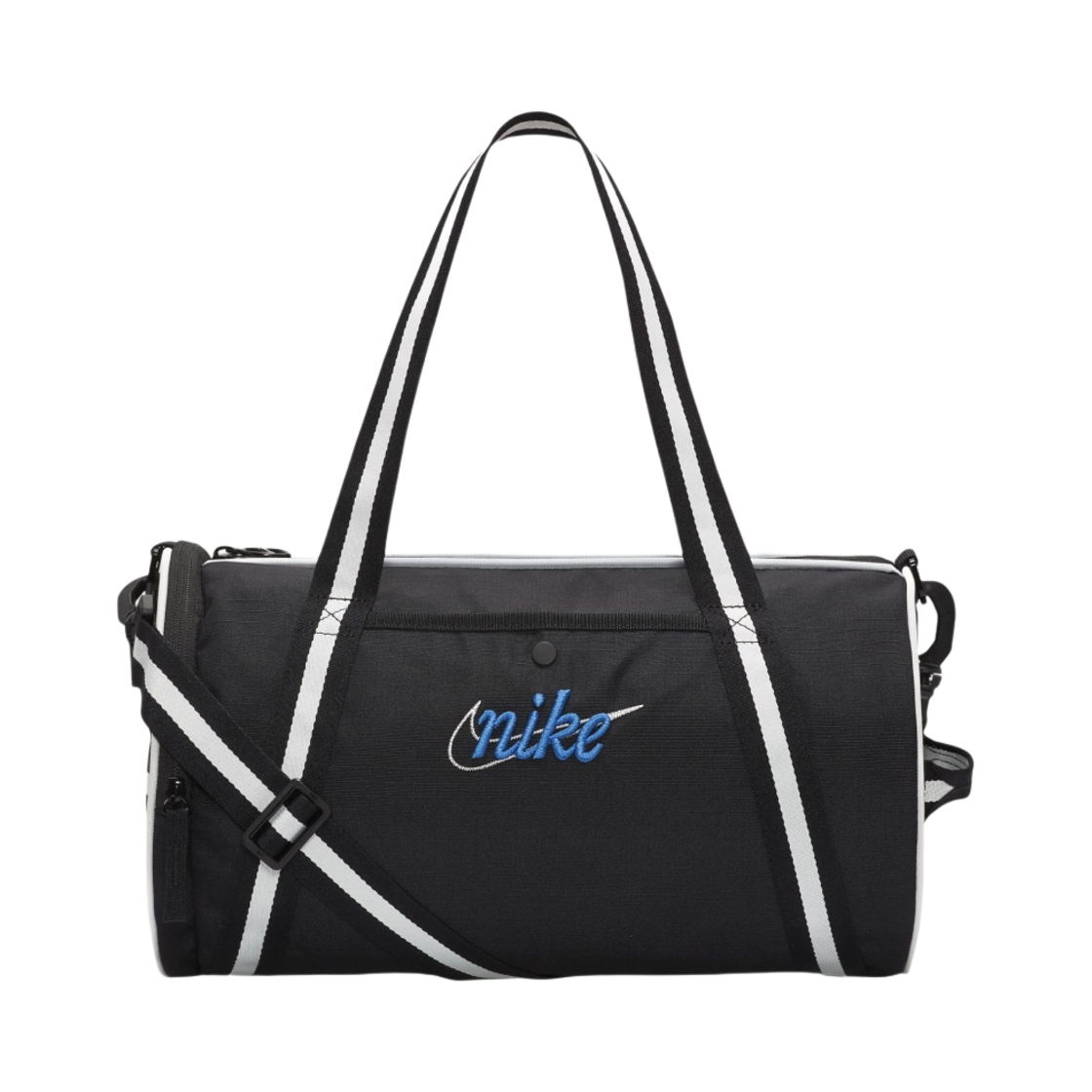 나이키 헤리티지 레트로 더플백 13L 블랙 하이퍼 로얄(Nike Heritage Retro Duffle Bag 13L Black Hyper Royal) - 1