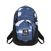 Supreme x The North Face Bleached Denim Print Pocono Backpack Indigo - 21FW